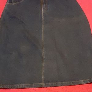 Vintage lady  denim skirt